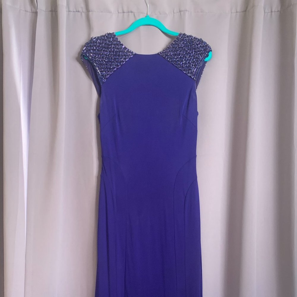 Blue Formal Dress Badgley Mischka